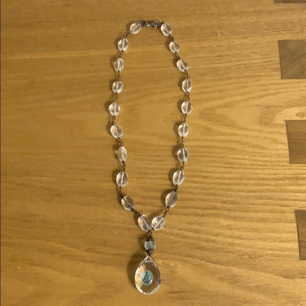 Budha crystal necklace